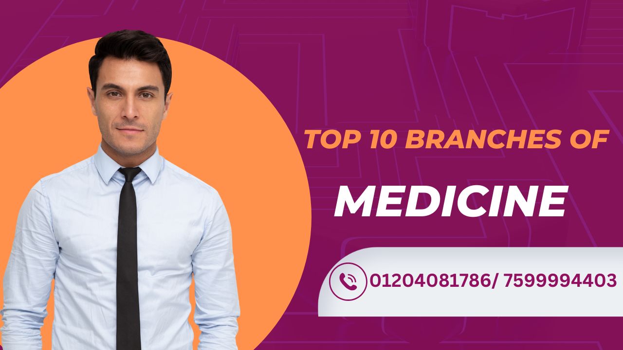 top 10 branches of medicine