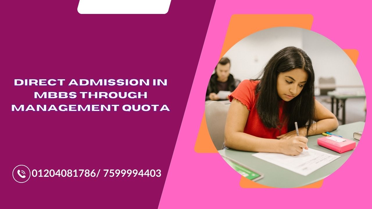direct admission in mbbs through management quota