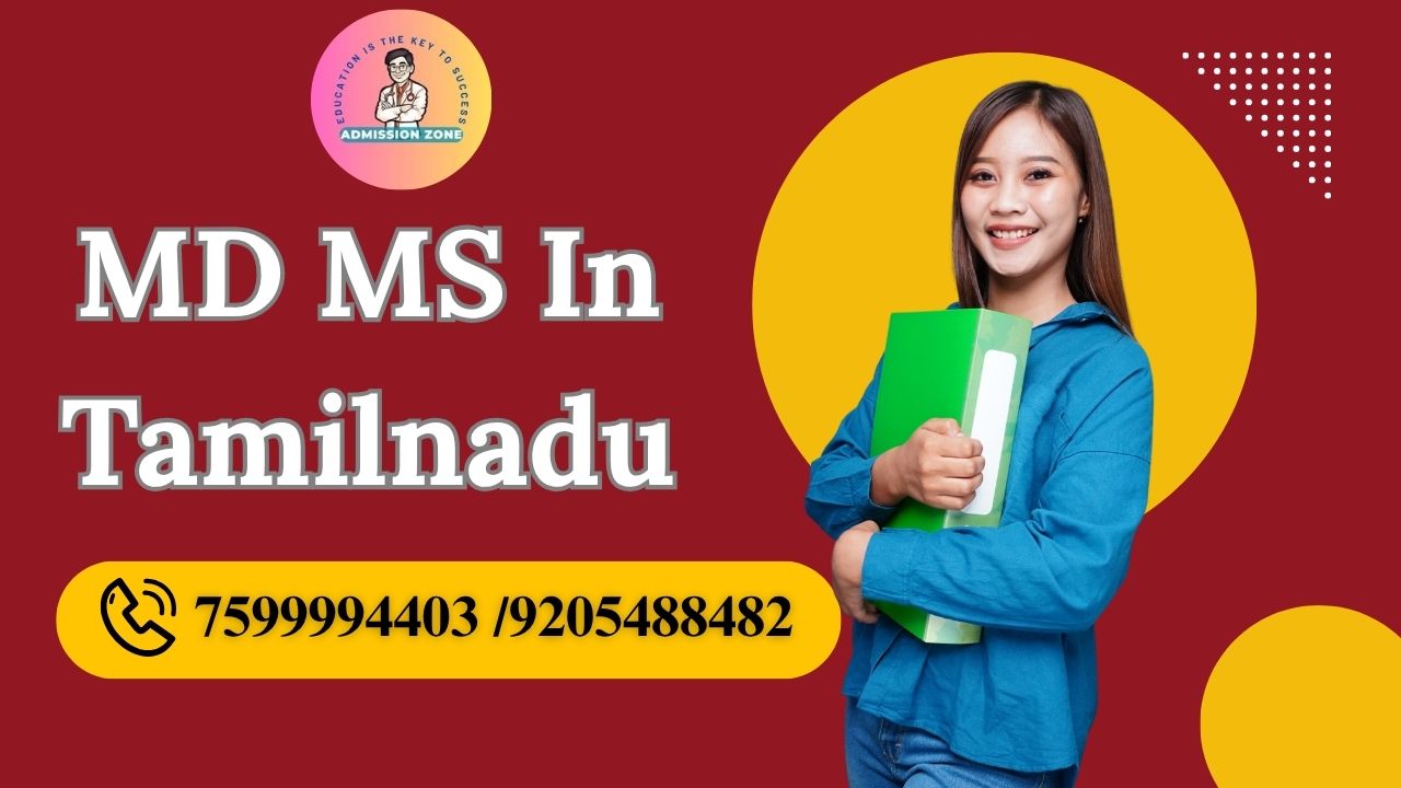 MD MS Admission in Tamil Nadu