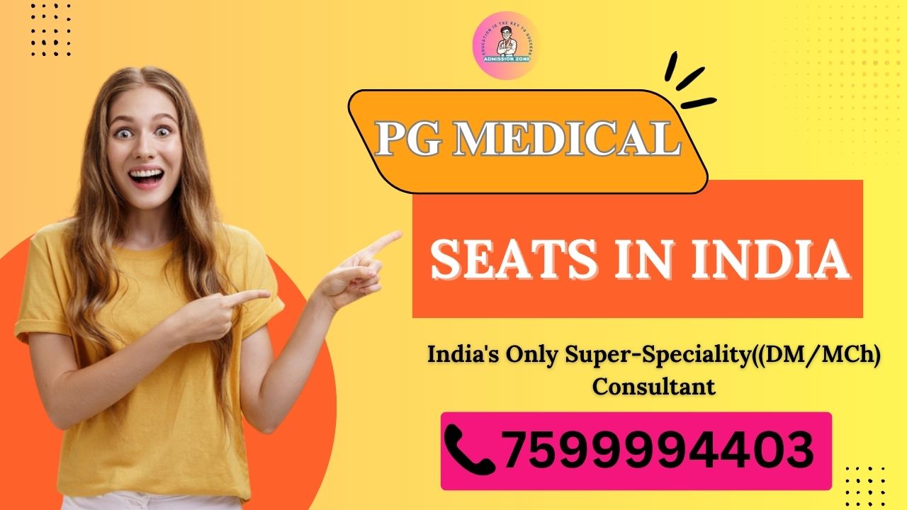 pg medical seats in india