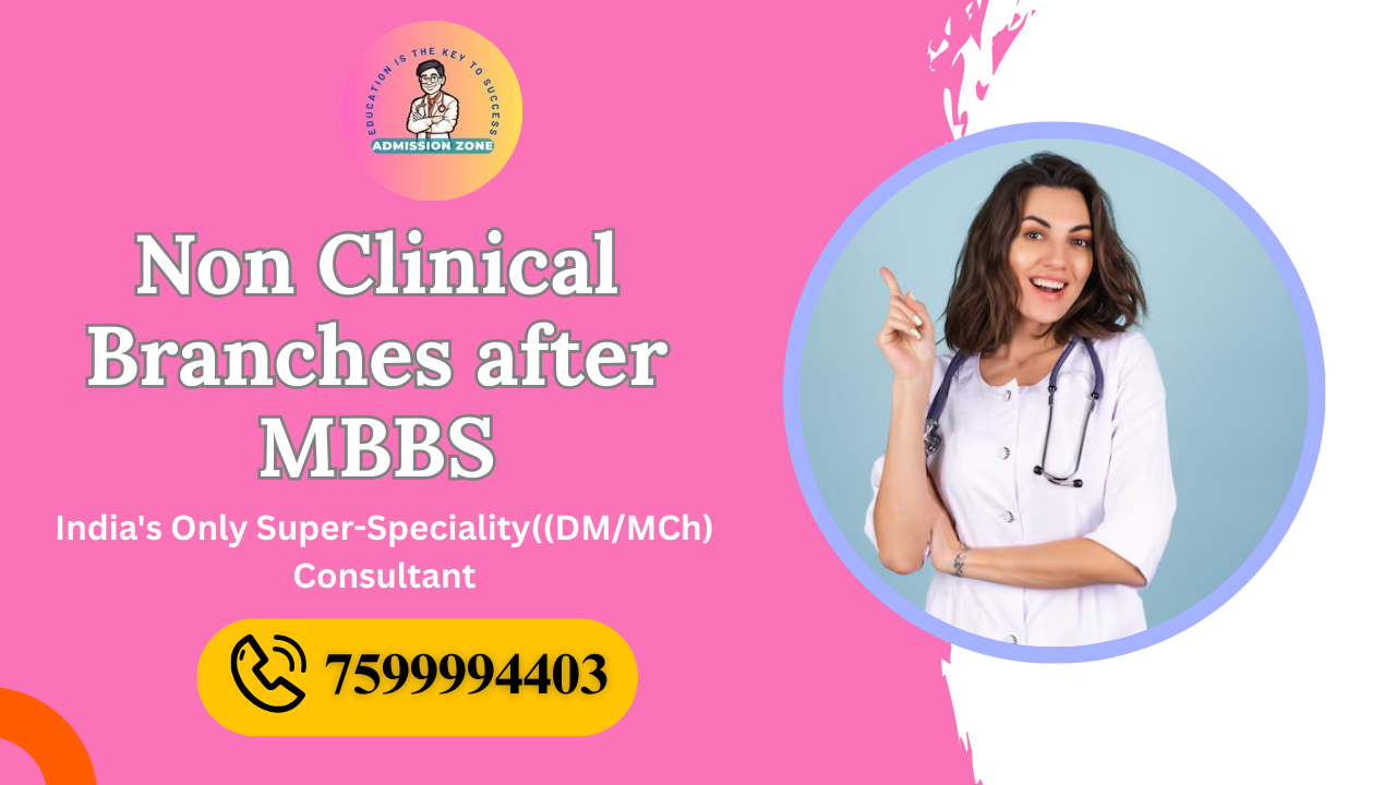 non clinical branches after mbbs