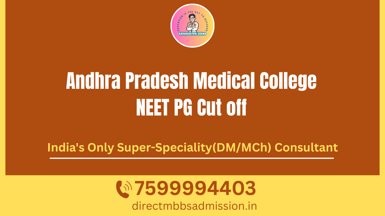 andhra pradesh medical college neet pg cut off