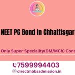 neet pg bond in chhattisgarh