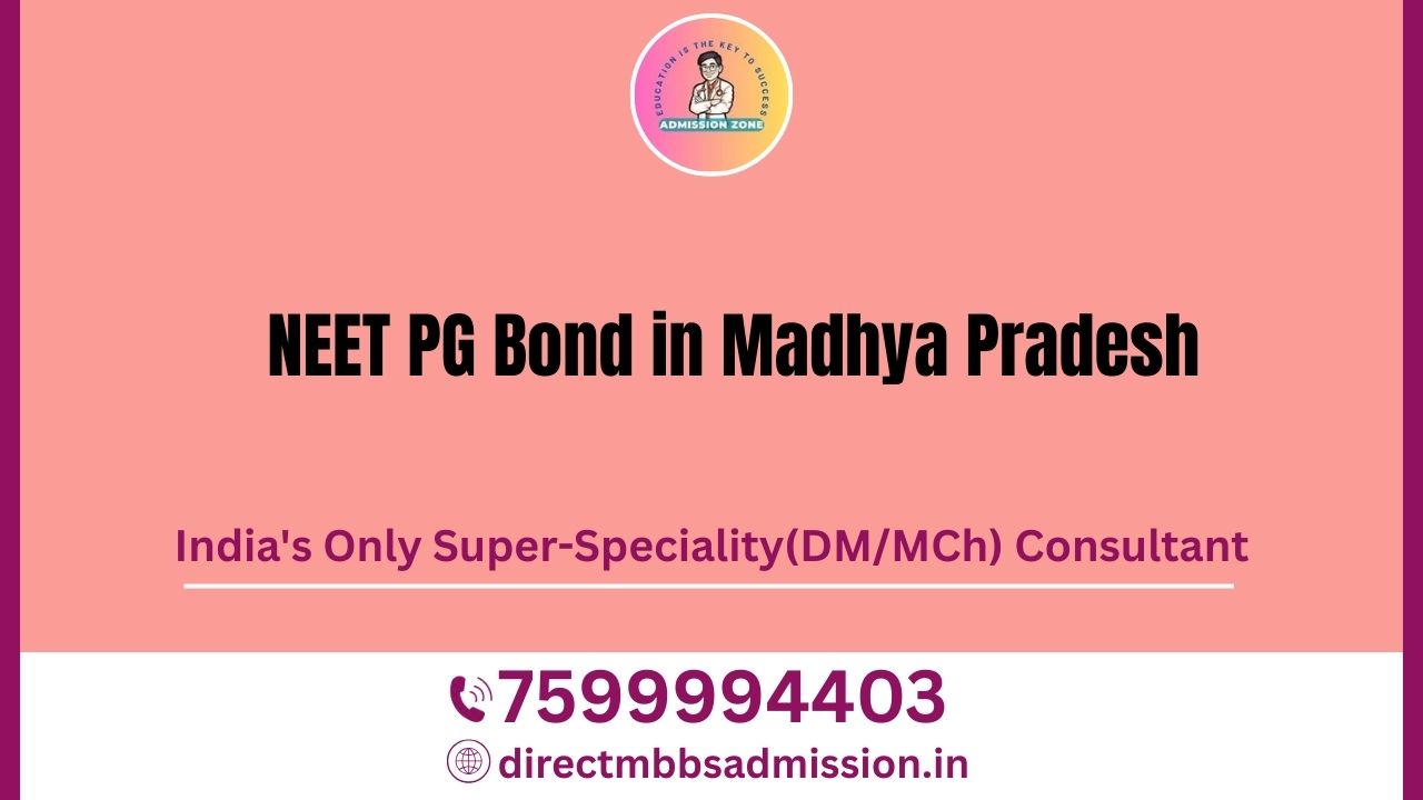 neet pg bond in madhya pradesh