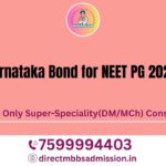 neet pg bond in karnataka