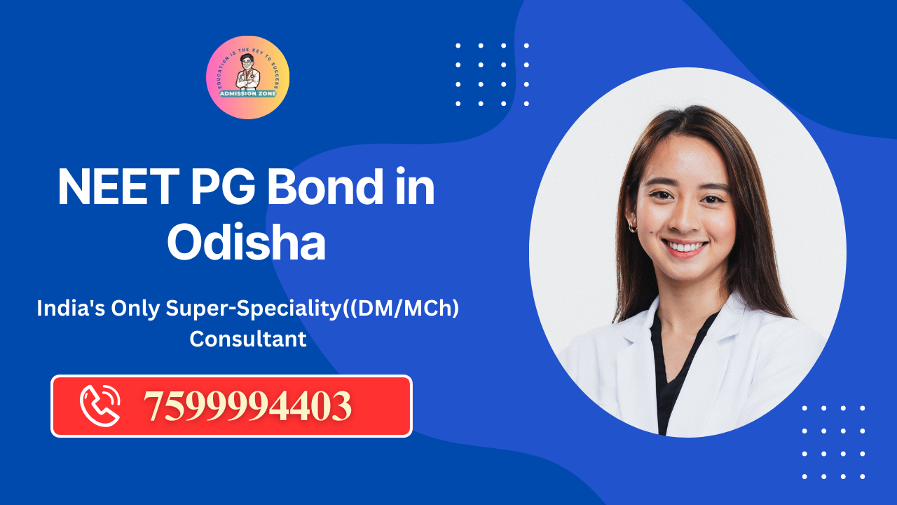 neet pg bond in odisha