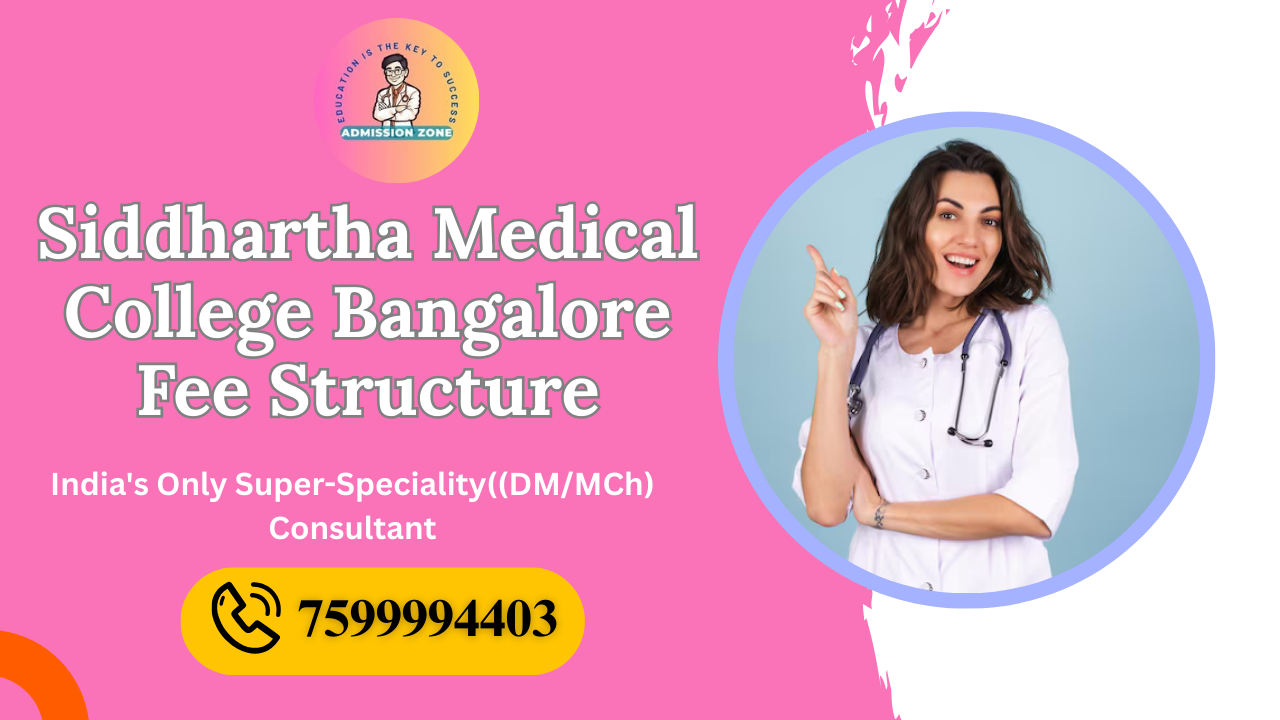 siddhartha medical college bangalore fee structure