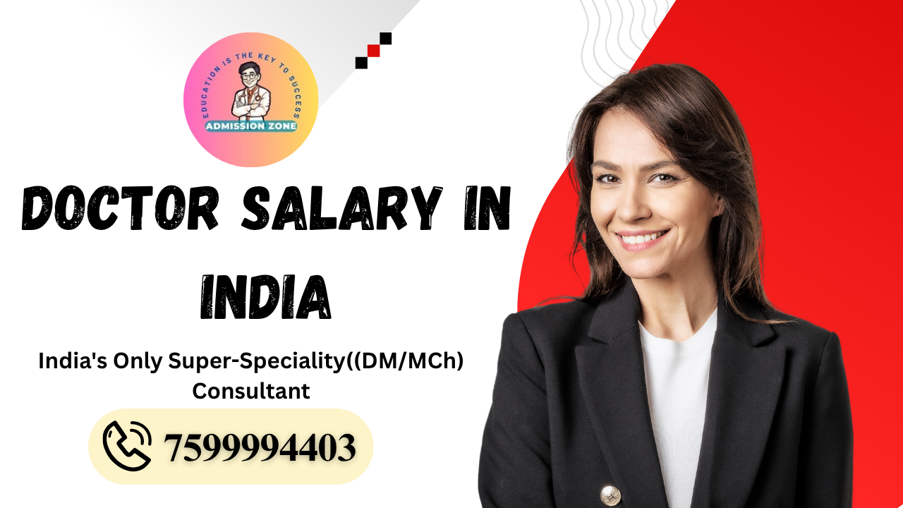 doctor salary in india