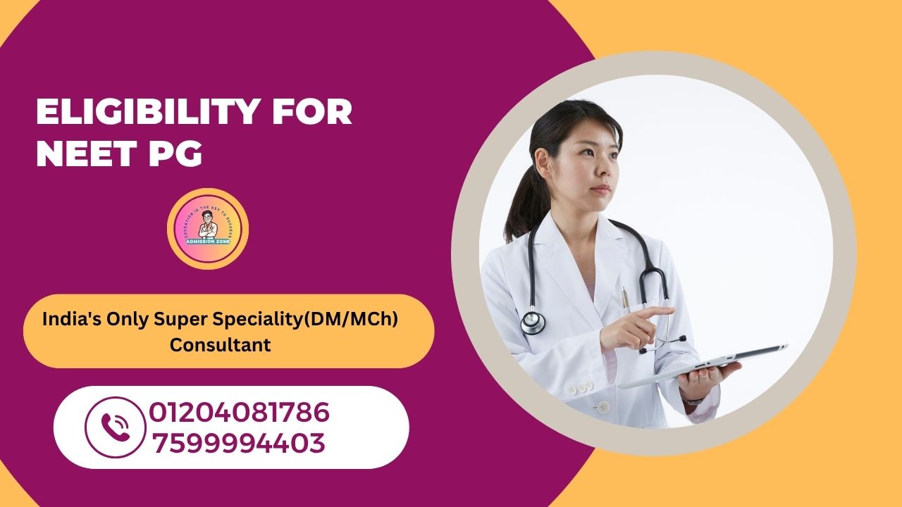 eligibility for neet pg