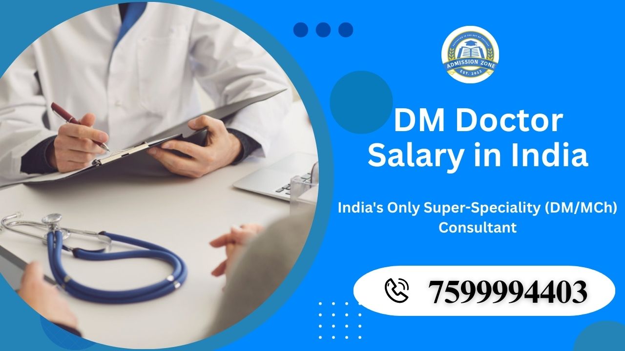 DM Doctor Salary in India