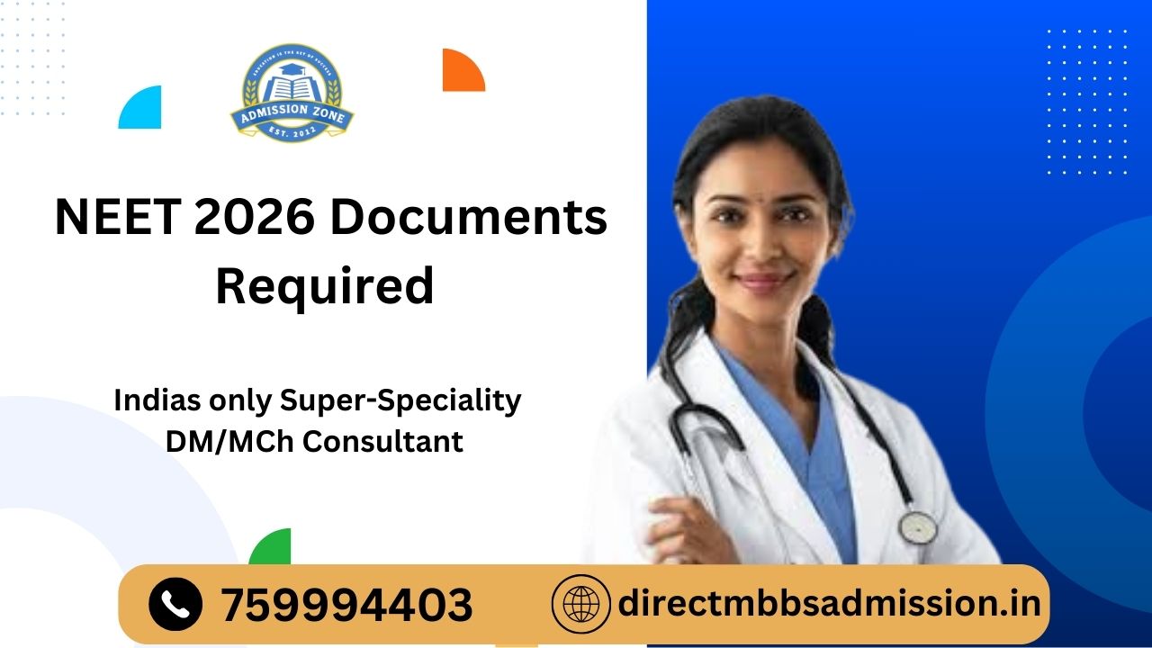 neet 2026 documents required