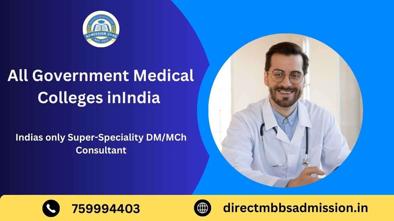 All Government Medical Colleges in India