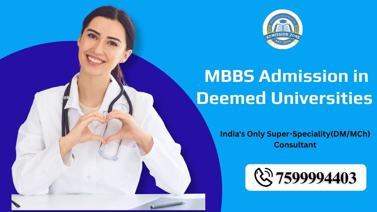 mbbs admission in deemed universities