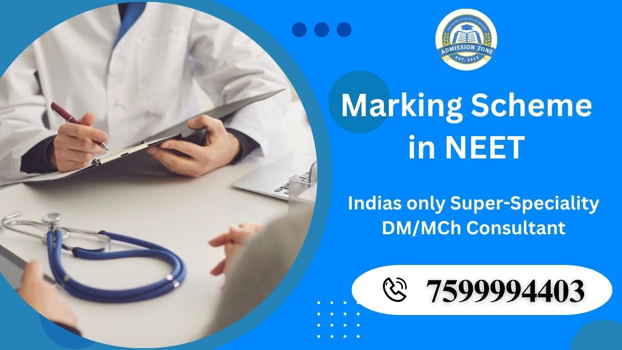 marking scheme in NEET