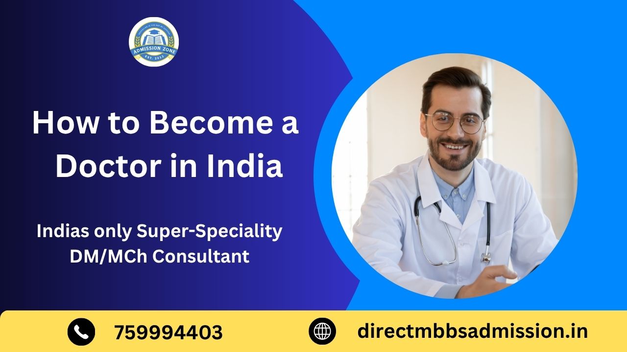how to become a doctor in India